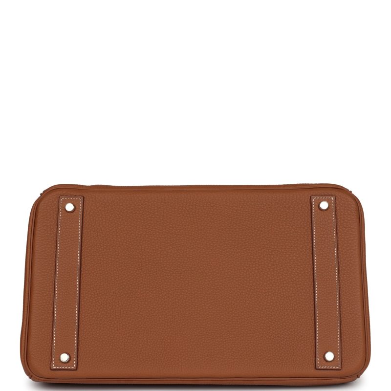Hermes Birkin HAC 40 Gold Togo Palladium Hardware - Image 5