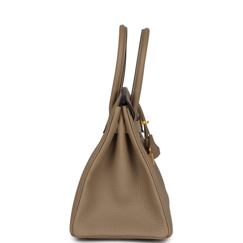 Hermes Birkin 30 Beige Marfa Togo Gold Hardware - Image 3