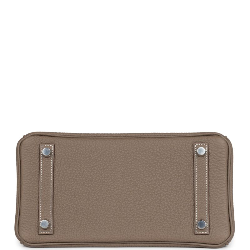 Hermes Birkin 25 Etoupe Togo Palladium Hardware - Image 5