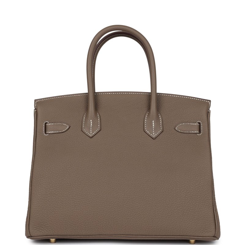 Hermes Birkin 30 Etoupe Togo Gold Hardware - Image 4