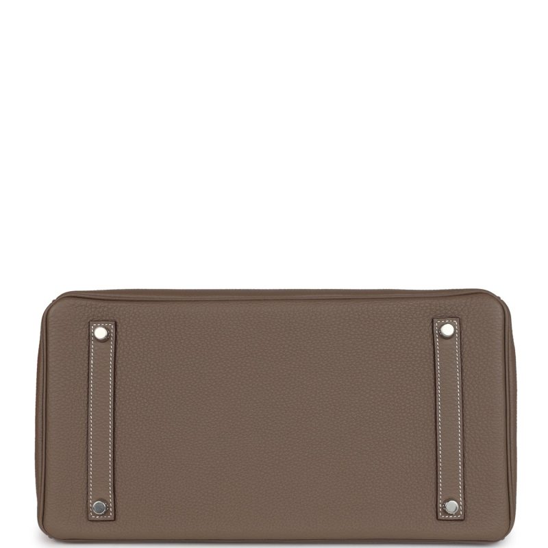 Hermes Birkin 35 Etoupe Togo Palladium Hardware - Image 5