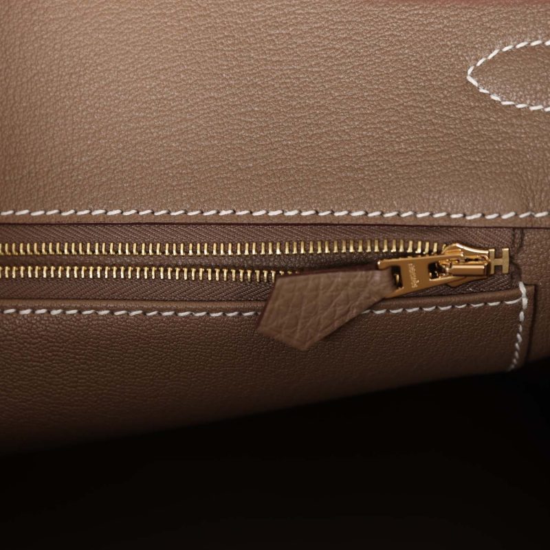 Hermes Birkin 35 Etoupe Togo Gold Hardware - Image 8