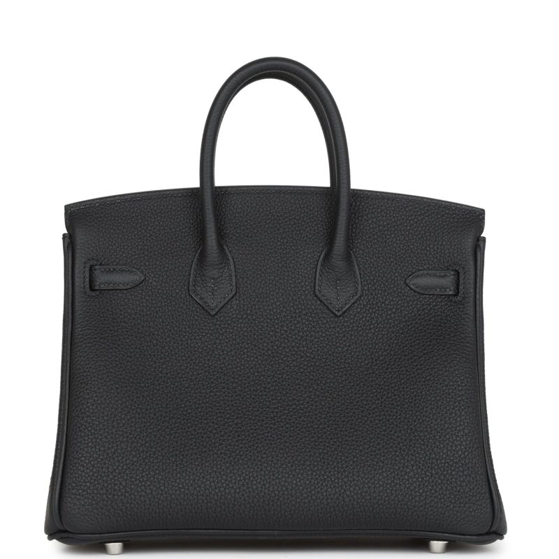 Hermes Birkin 25 Black Togo Palladium Hardware - Image 4