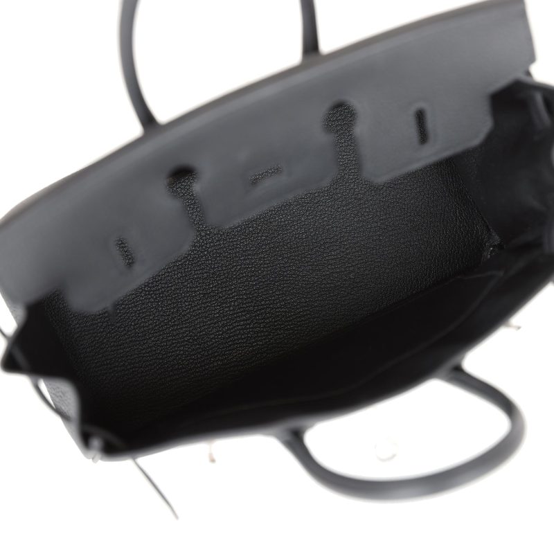 Hermes Birkin 25 Black Togo Palladium Hardware - Image 7