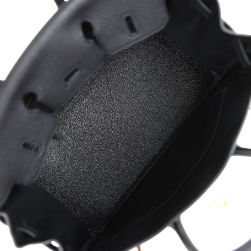Hermes Birkin 25 Black Togo Gold Hardware - Image 7