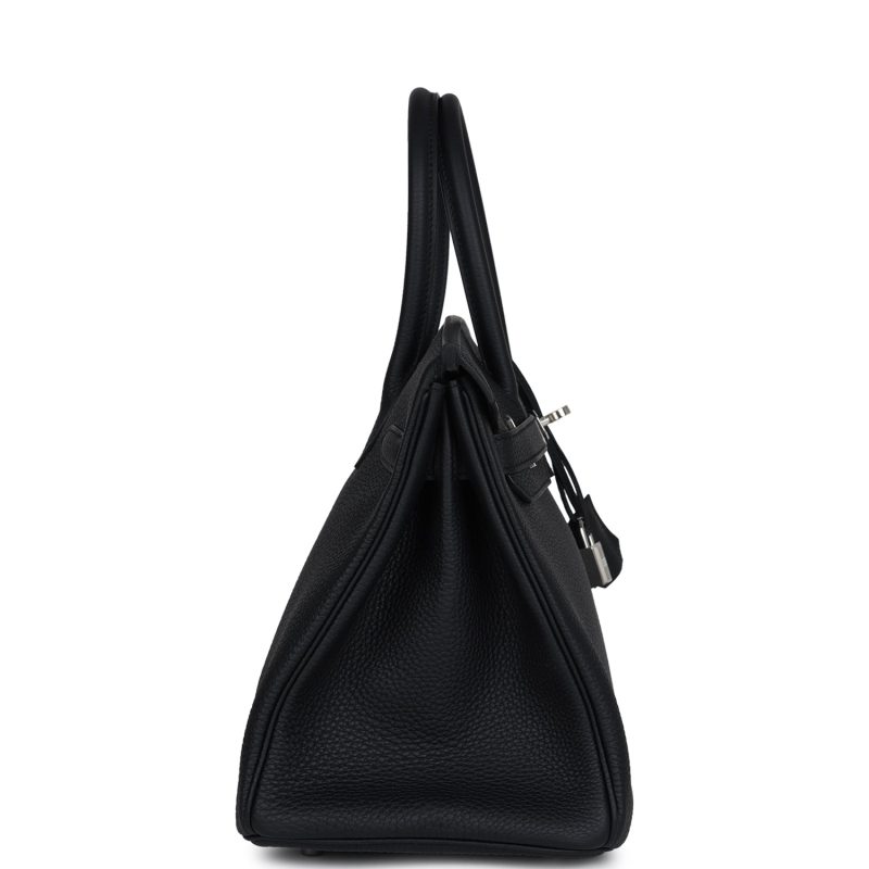 Hermes Birkin 30 Black Togo Palladium Hardware - Image 3