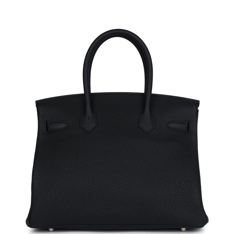 Hermes Birkin 30 Black Togo Palladium Hardware - Image 4