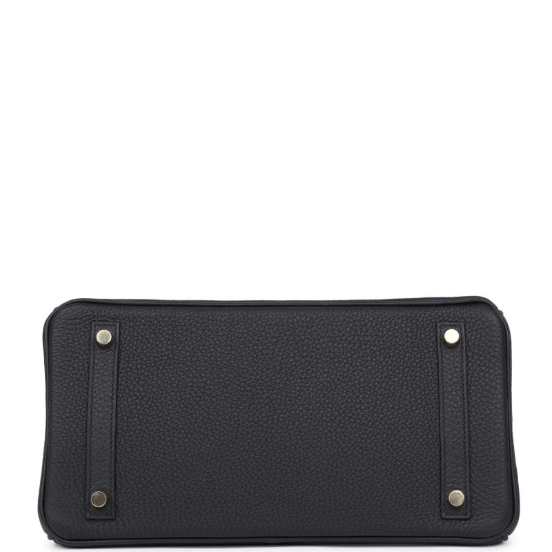 Hermes Birkin 30 Black Togo Gold Hardware - Image 5