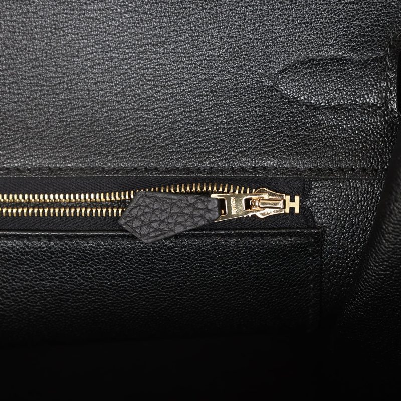 Hermes Birkin 35 Black Togo Rose Gold Hardware - Image 8