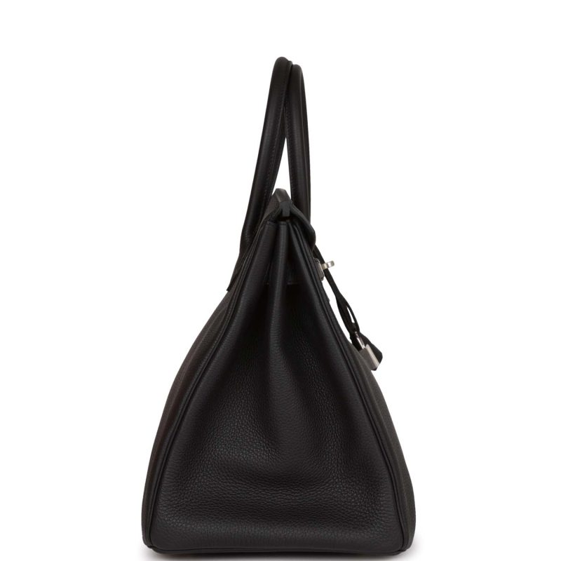 Hermes Birkin 35 Black Togo Palladium Hardware - Image 3