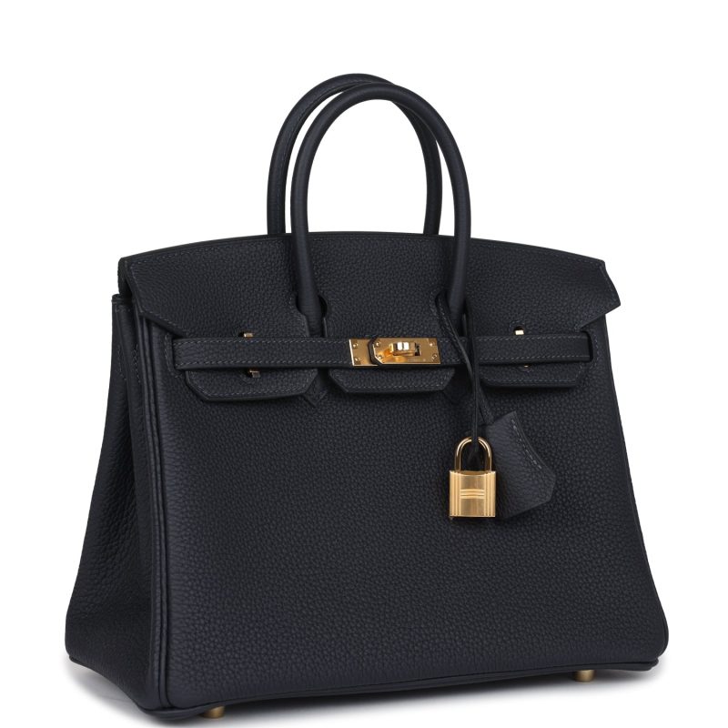 Hermes Birkin 25 Caban Togo Gold Hardware - Image 2