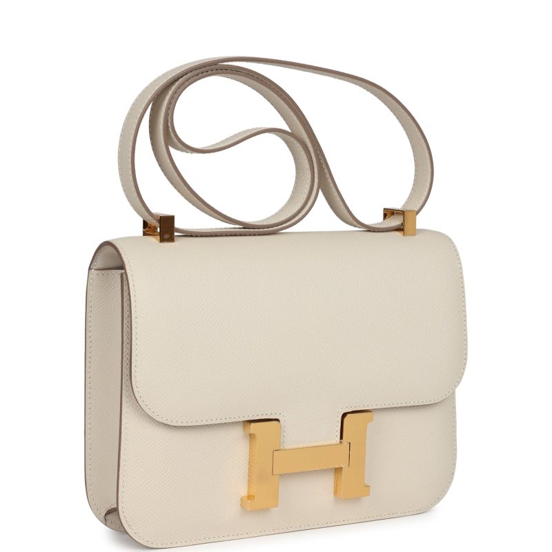 Hermes Constance 1-24 Craie Epsom Gold Hardware - Image 2