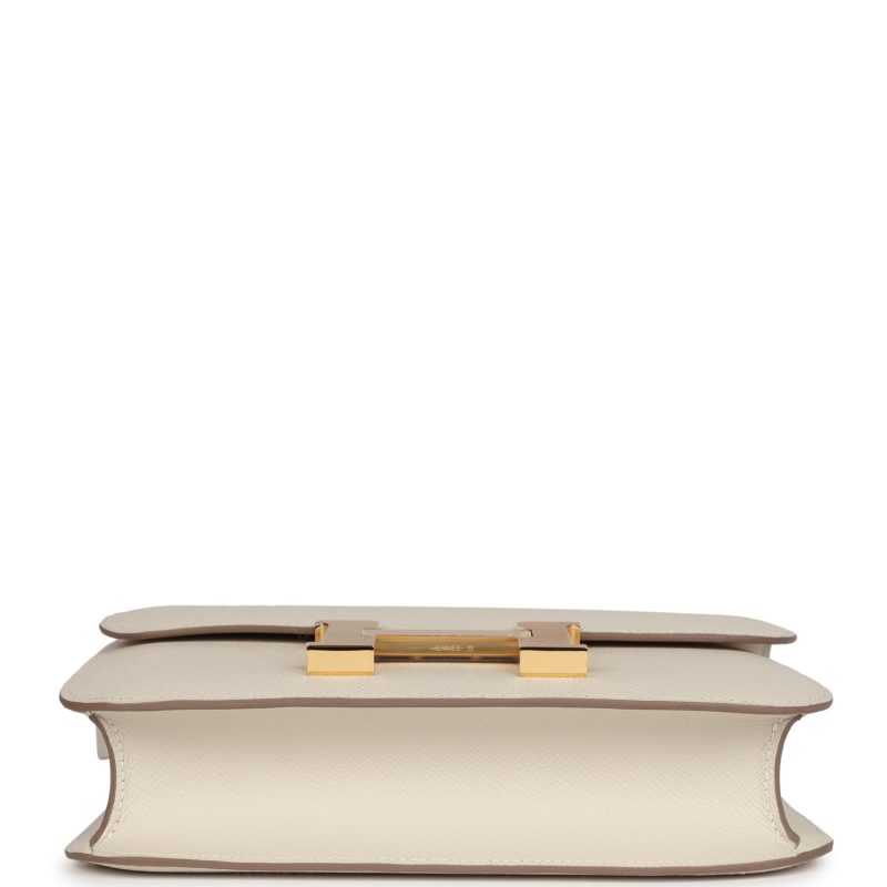 Hermes Constance 1-24 Craie Epsom Gold Hardware - Image 5