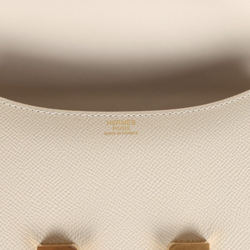Hermes Constance 1-24 Craie Epsom Gold Hardware - Image 7
