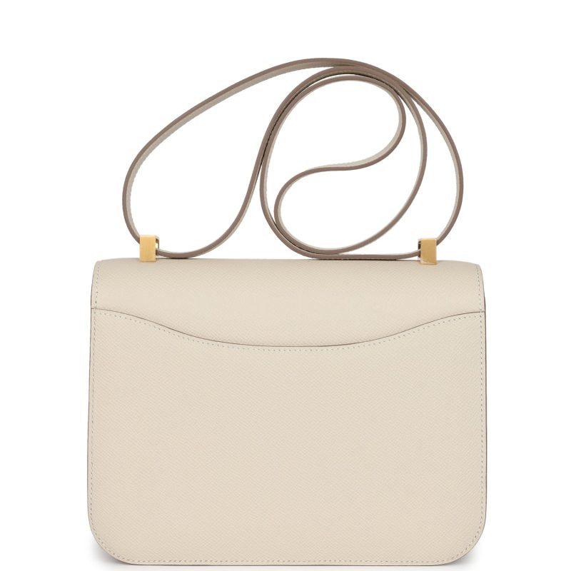 Hermes Constance 1-24 Craie Epsom Brushed Gold Hardware - Image 4