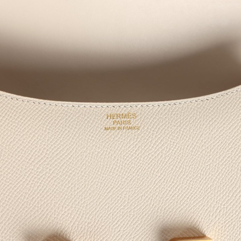 Hermes Constance 1-24 Craie Epsom Brushed Gold Hardware - Image 7