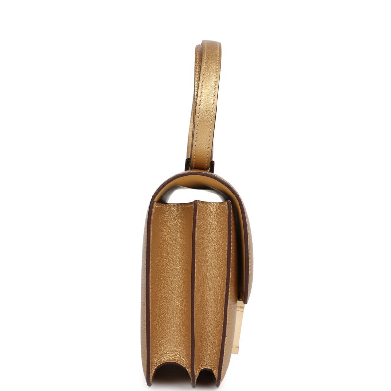 Hermes Constance 18 Dore Chamkilight Chevre Permabrass Hardware - Image 3