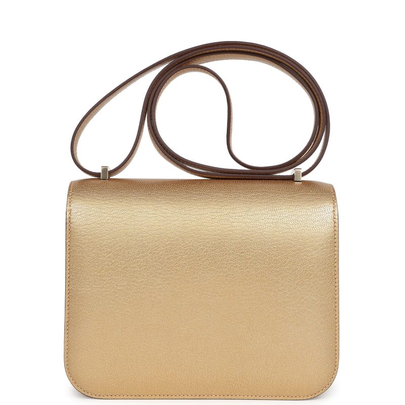 Hermes Constance 18 Dore Chamkilight Chevre Permabrass Hardware - Image 4