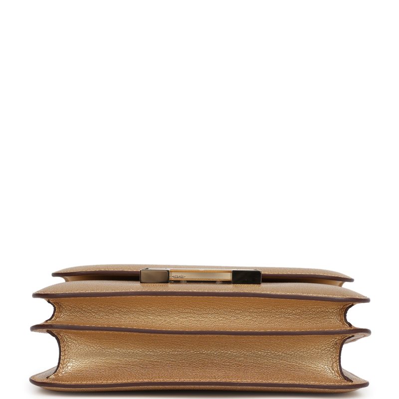 Hermes Constance 18 Dore Chamkilight Chevre Permabrass Hardware - Image 5