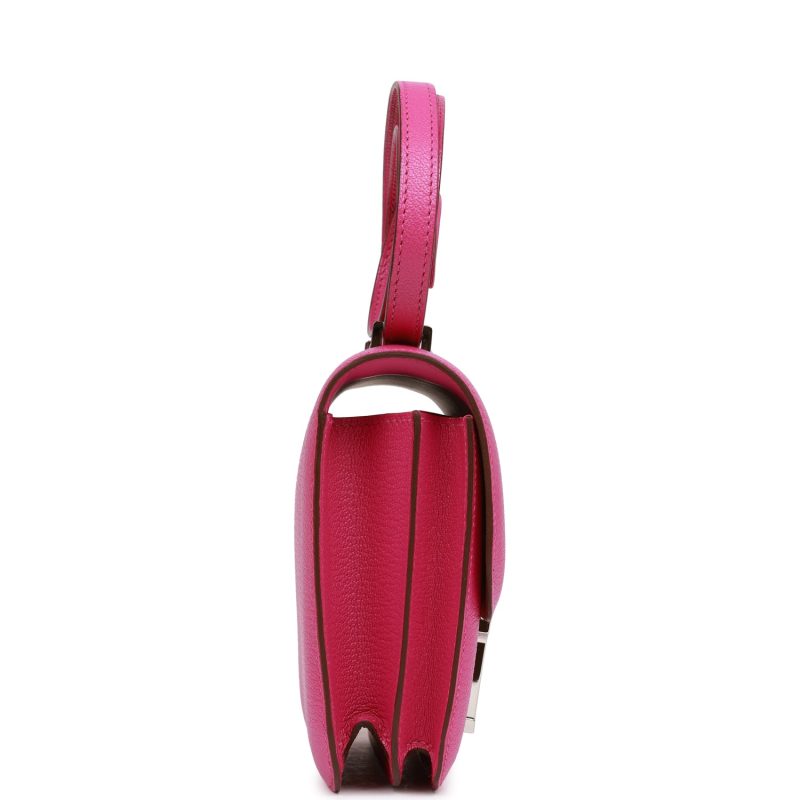 Hermes Constance 18 Magnolia Chevre Palladium Hardware - Image 3