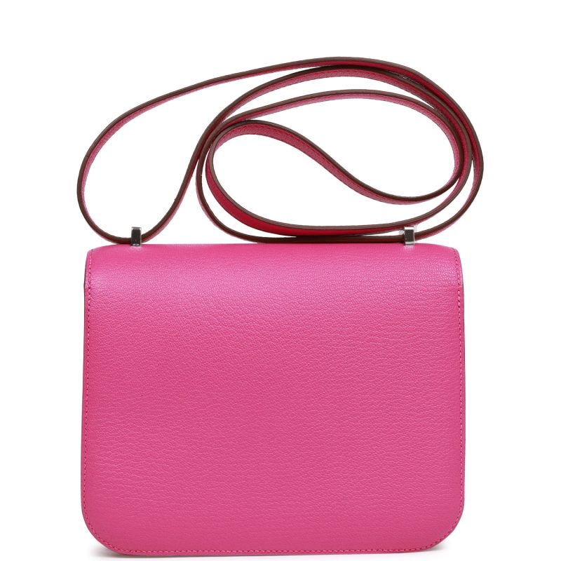 Hermes Constance 18 Magnolia Chevre Palladium Hardware - Image 4