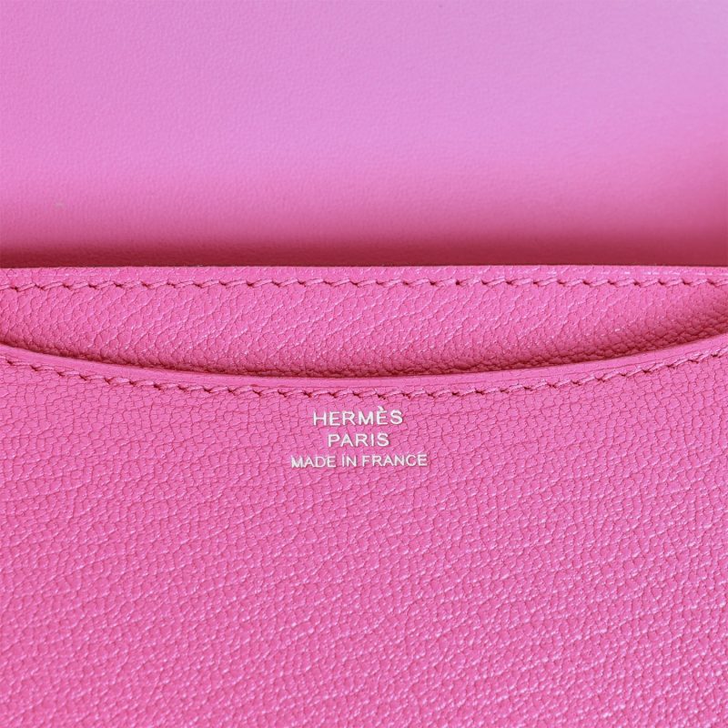 Hermes Constance 18 Magnolia Chevre Palladium Hardware - Image 7