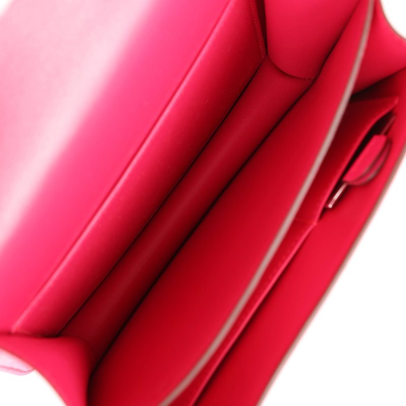 Hermes Constance 18 Rose Pop Chevre Chamkila Palladium Hardware - Image 8