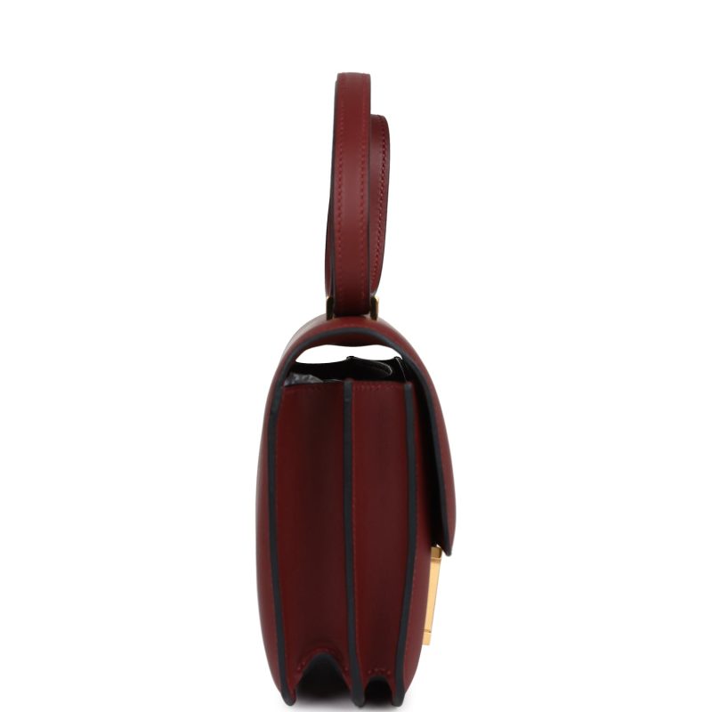 Hermes Constance 18 Rouge H Swift Gold Hardware - Image 3