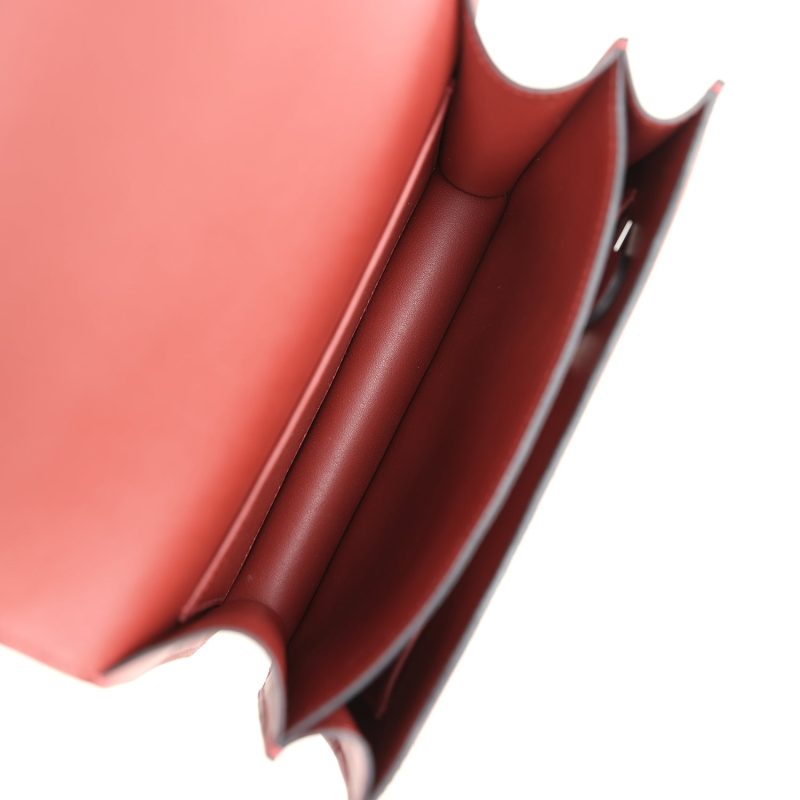 Hermes Constance 18 Rouge H Swift Gold Hardware - Image 8