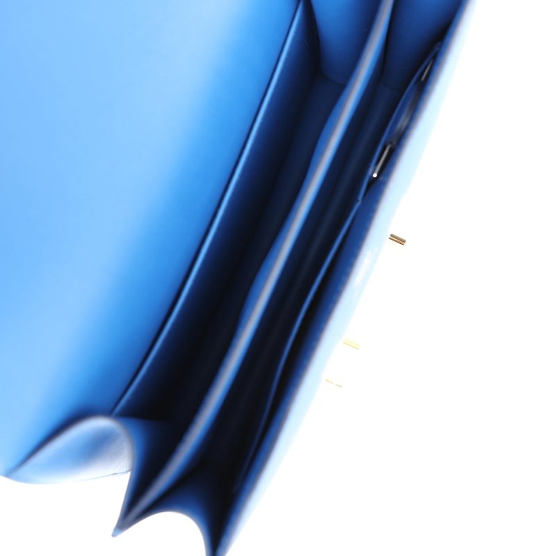 Hermes Constance 18 Bleu France Swift Gold Hardware - Image 8