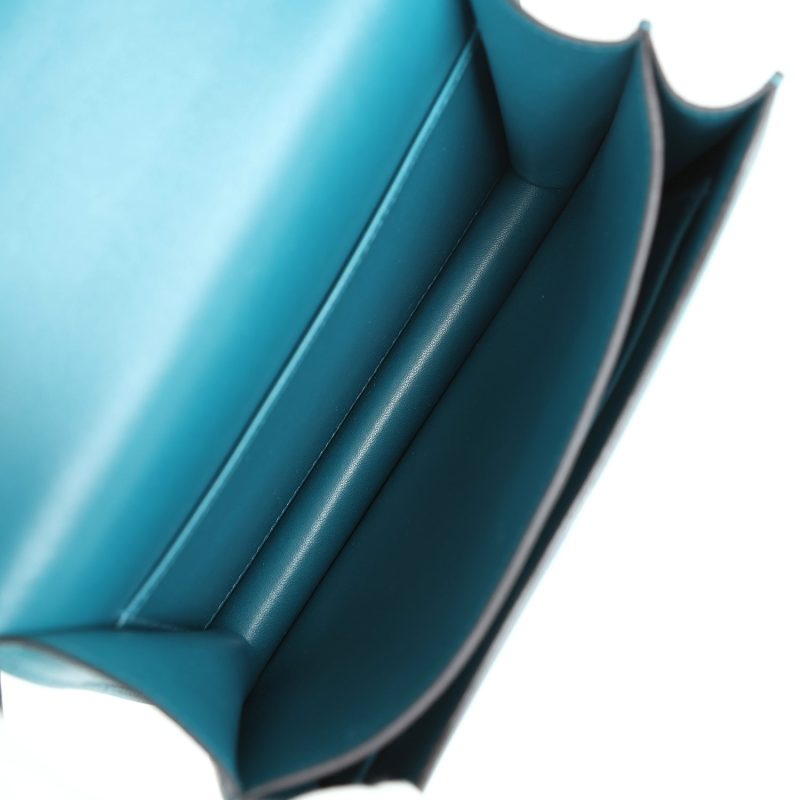 Hermes Constance 18 Vert Bosphore Evercolor Palladium Hardware - Image 8