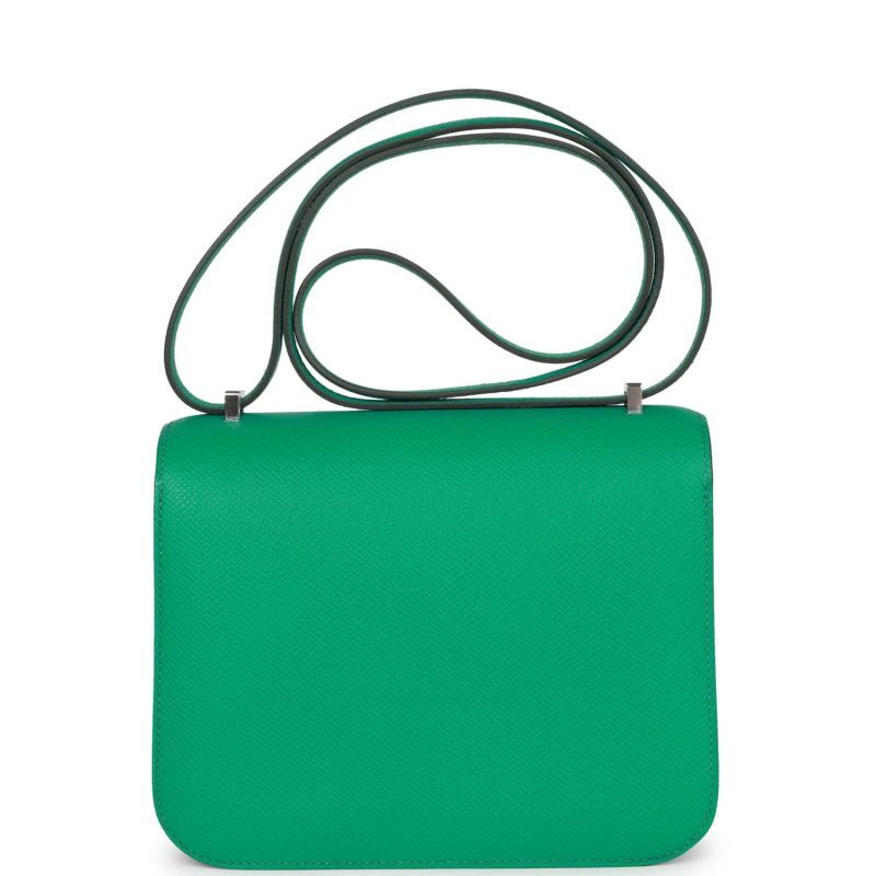 Hermes Constance 18 Vert Jade Epsom Palladium Hardware - Image 4