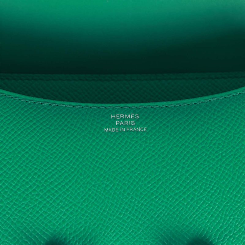 Hermes Constance 18 Vert Jade Epsom Palladium Hardware - Image 7
