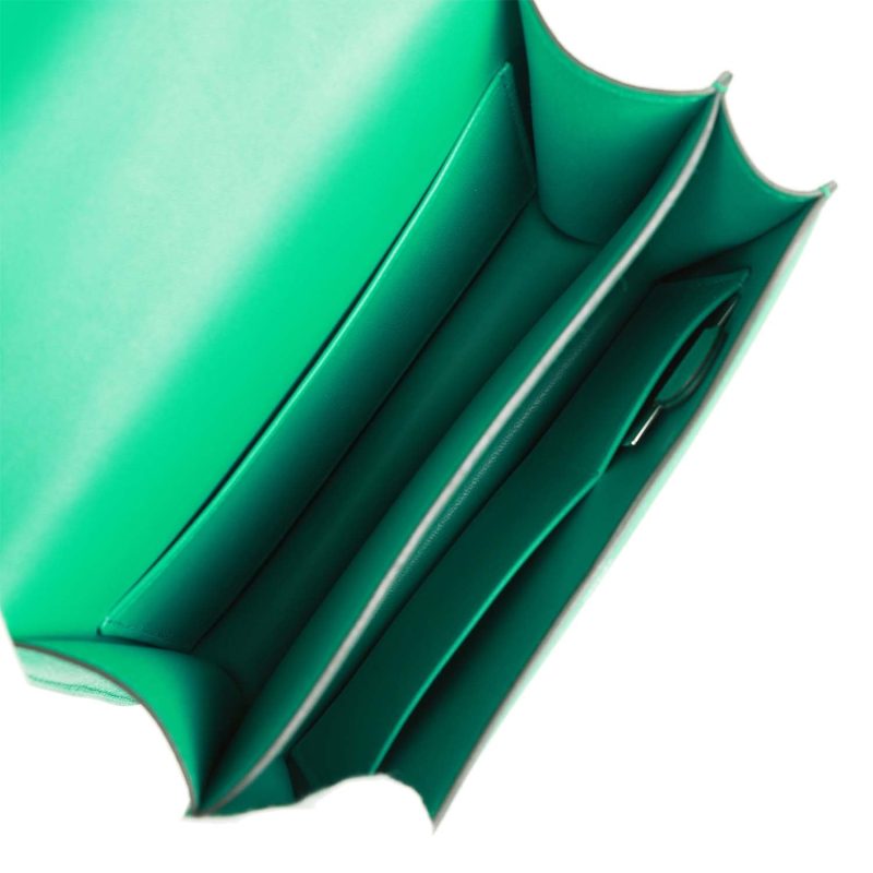 Hermes Constance 18 Vert Jade Epsom Palladium Hardware - Image 8