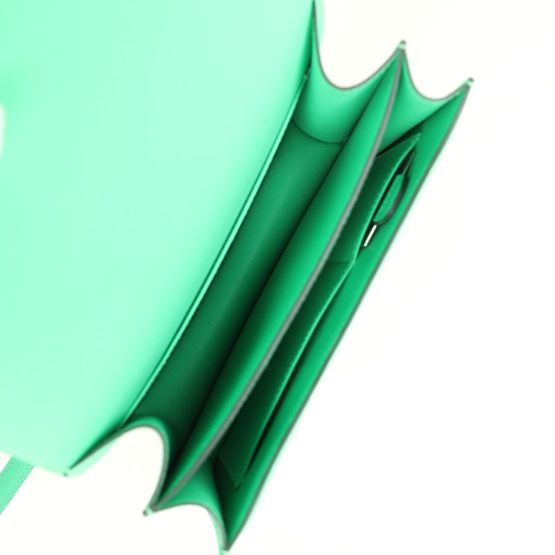 Hermes Constance 18 Vert Comics Epsom Palladium Hardware - Image 8