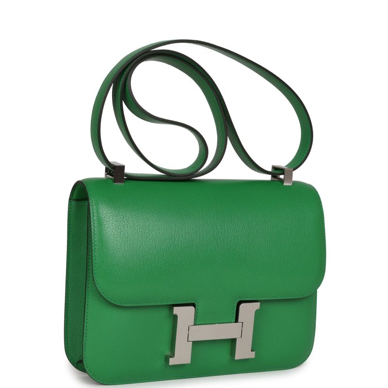 Hermes Constance 1-24 Bambou Chevre Chamkila Palladium Hardware - Image 2