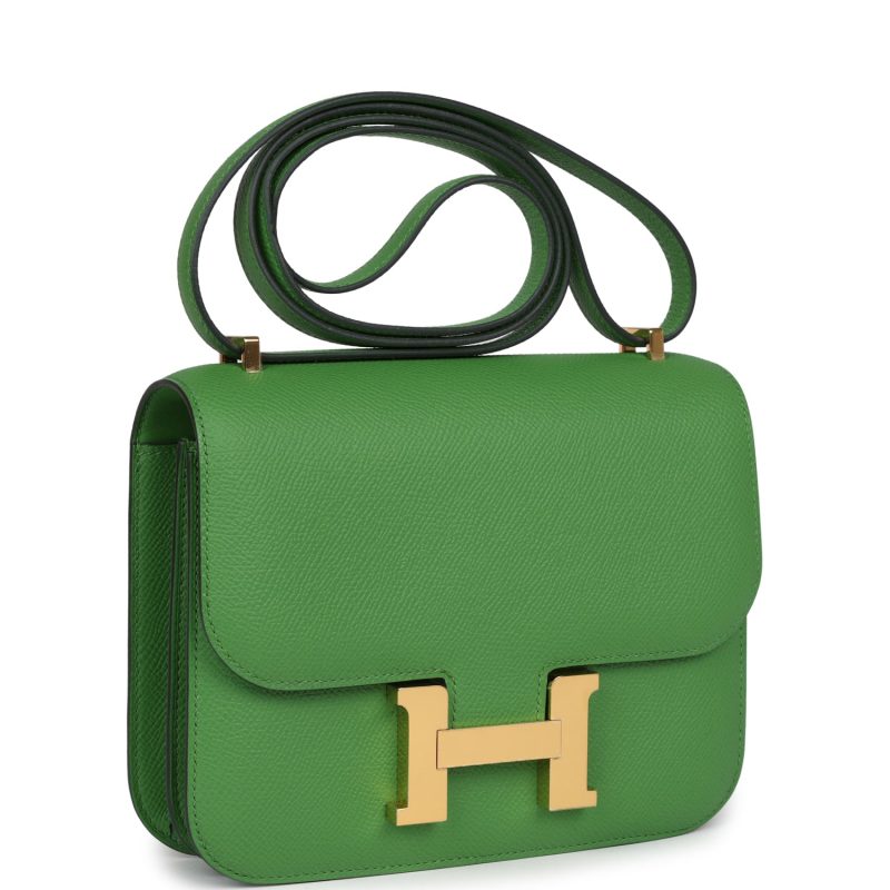 Hermes Constance 18 Vert Yucca Epsom Gold Hardware - Image 2