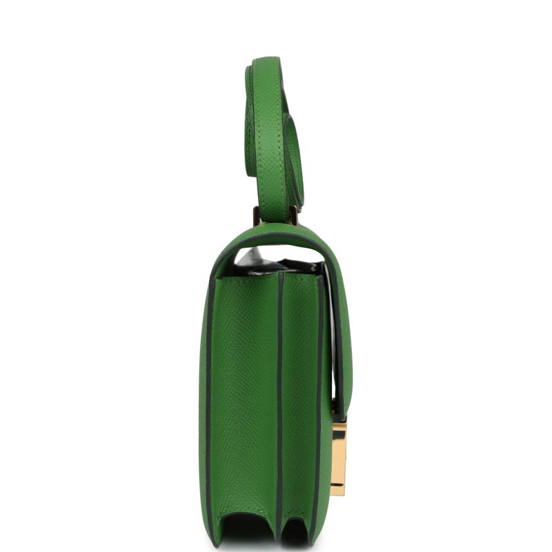 Hermes Constance 18 Vert Yucca Epsom Gold Hardware - Image 3