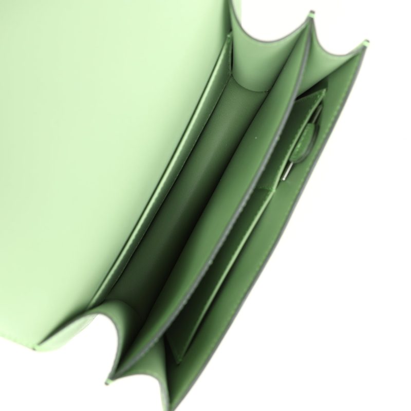 Hermes Constance 18 Vert Criquet Epsom Marquette Hardware - Image 8