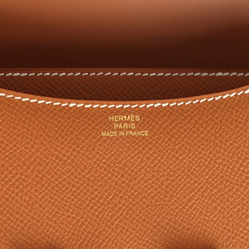 Hermes Constance 18 Gold Epsom Rose Gold Hardware - Image 7