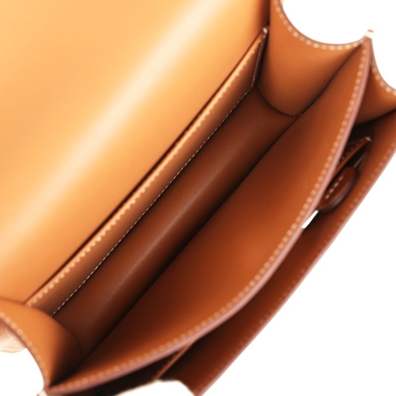 Hermes Constance 18 Gold Epsom Rose Gold Hardware - Image 8