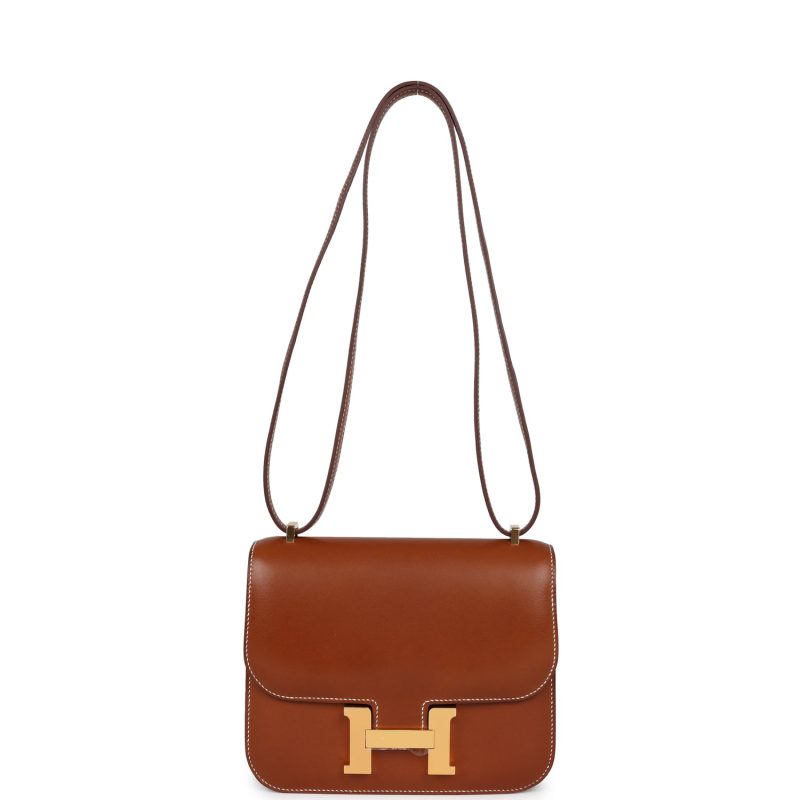 Hermes Constance 18 Fauve Barenia Gold Hardware - Image 6