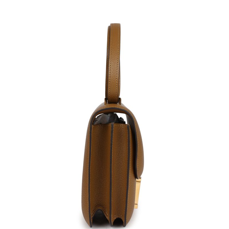 Hermes Constance 18 Kraft Chevre Gold Hardware - Image 3