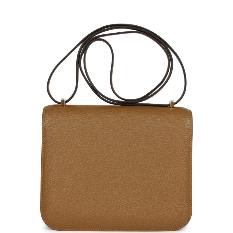 Hermes Constance 18 Kraft Chevre Gold Hardware - Image 4