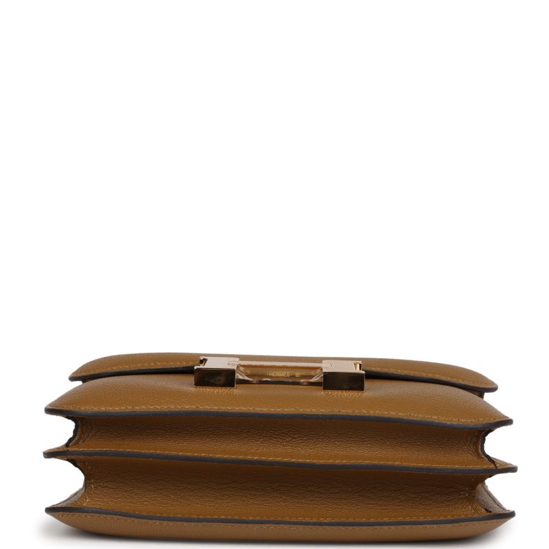Hermes Constance 18 Kraft Chevre Gold Hardware - Image 5