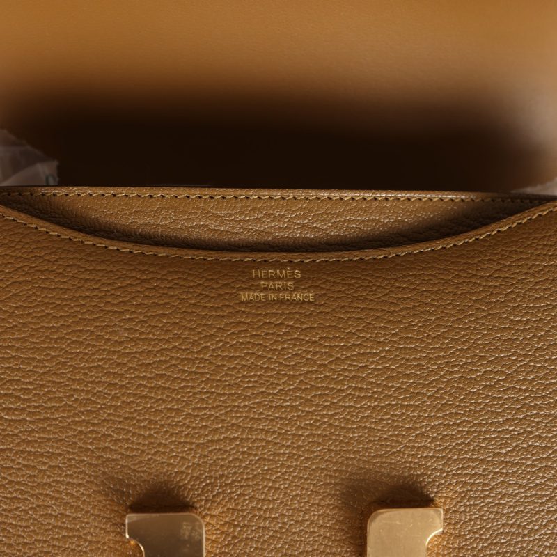 Hermes Constance 18 Kraft Chevre Gold Hardware - Image 7