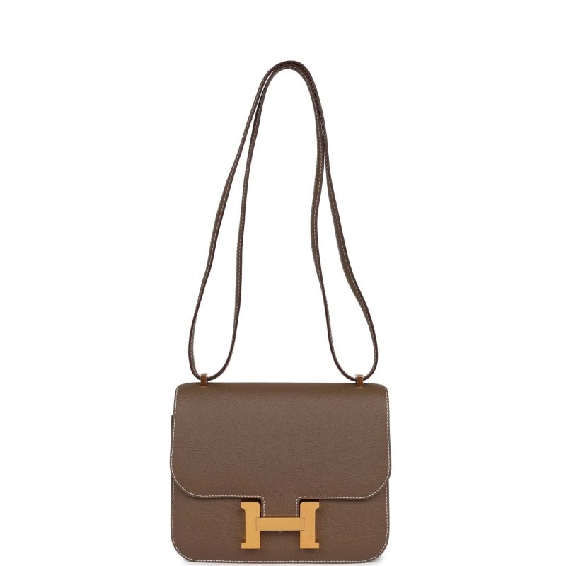 Hermes Constance 18 Etoupe Epsom Gold Hardware - Image 6