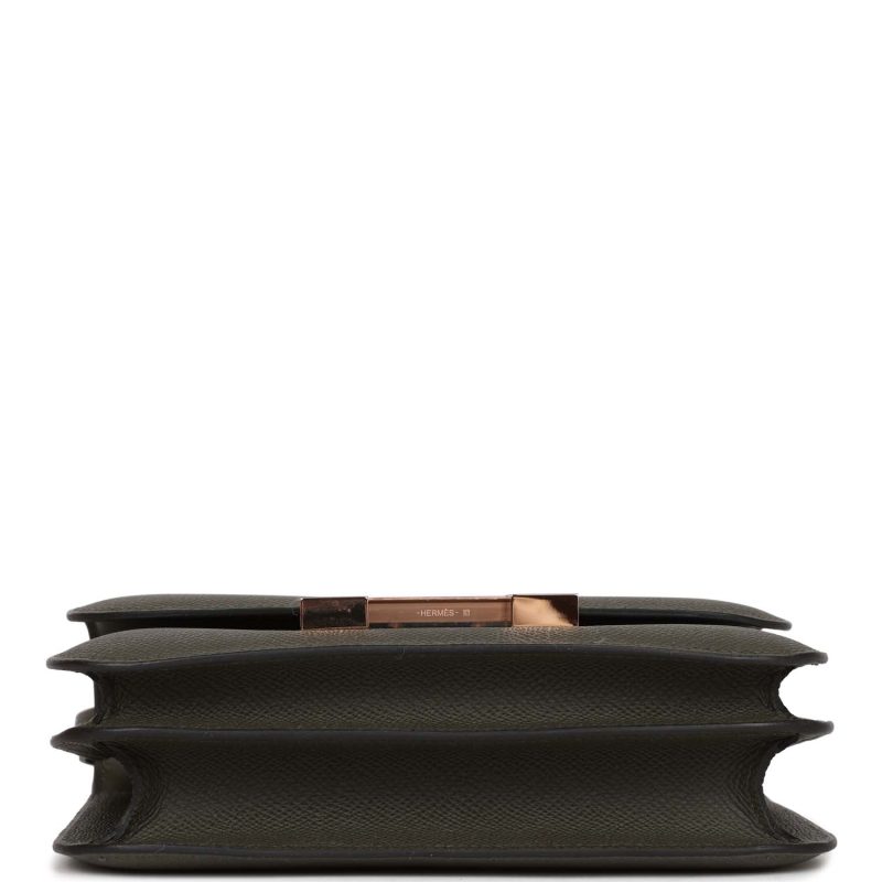 Hermes Constance 18 Vert de Gris Epsom Rose Gold Hardware - Image 5