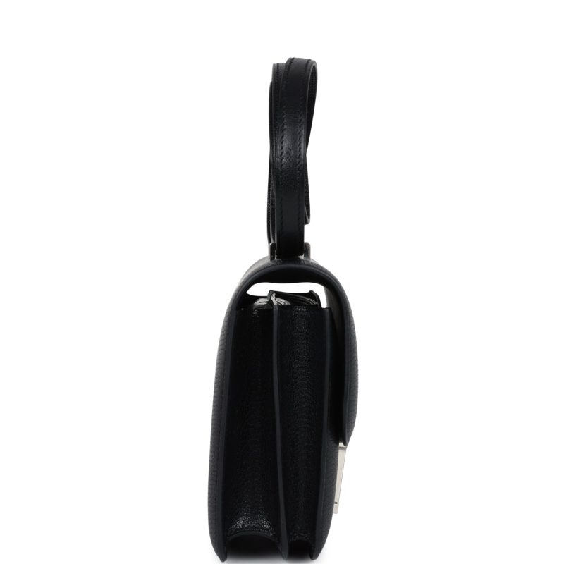Hermes Constance 18 Black Chevre Chamkila Palladium Hardware - Image 3