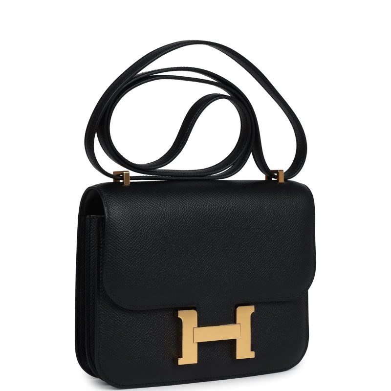 Hermes Constance 18 Black Epsom Gold Hardware - Image 2